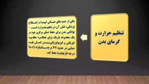 دما و نقش آن در پزشکی تنظیم حرارت و گرمای بدن