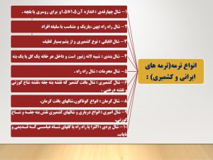 ترمهترمه های ايرانی و كشميری